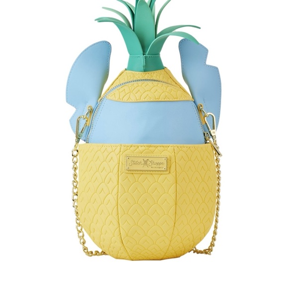 Loungefly Disney Stitch Pineapple Crossbody - Picture 3 of 7